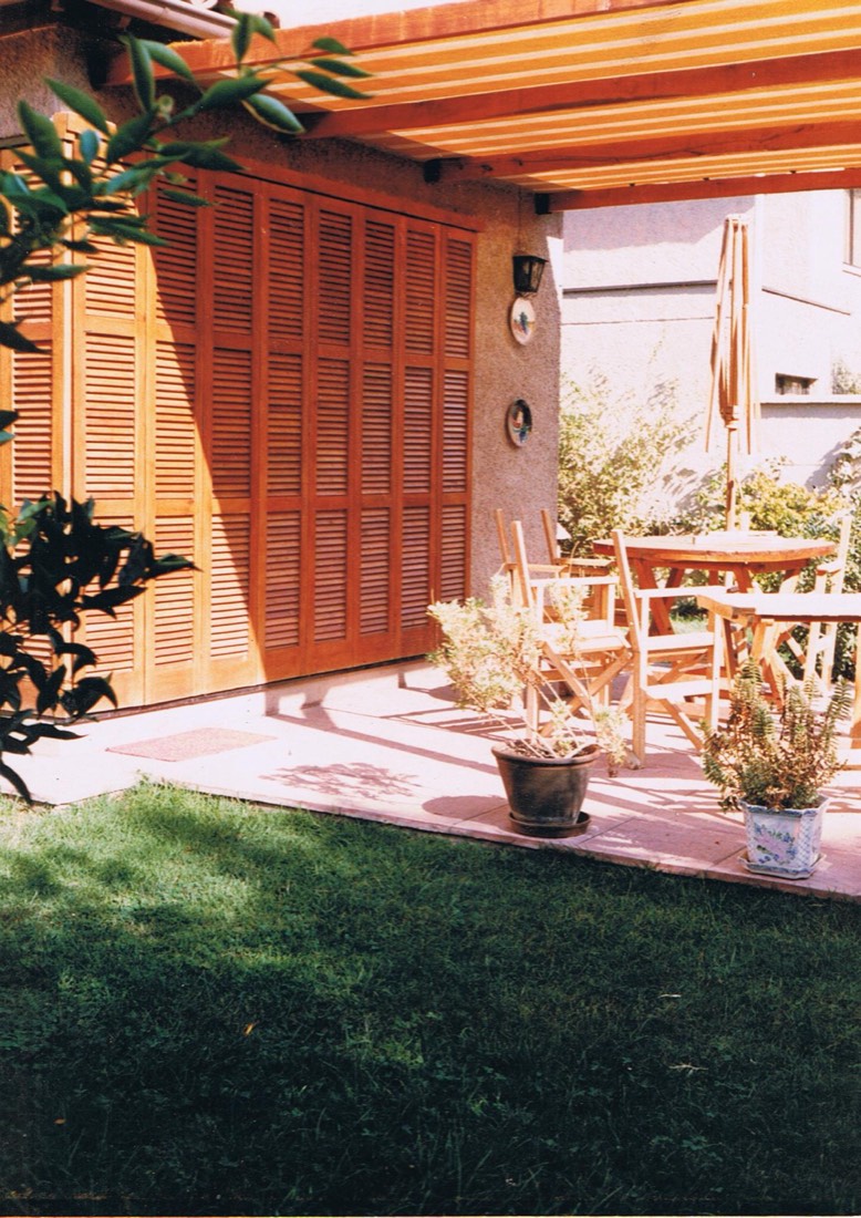 Cortinas y persianas de madera Acort